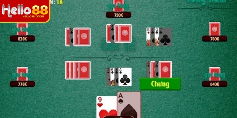 Giao diện phòng cược cát tê Hello88 vô cùng chuyên nghiệp