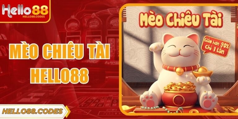 Mèo Chiêu Tài Hello88 - Slot Game Hấp Dẫn, Thưởng Khủng